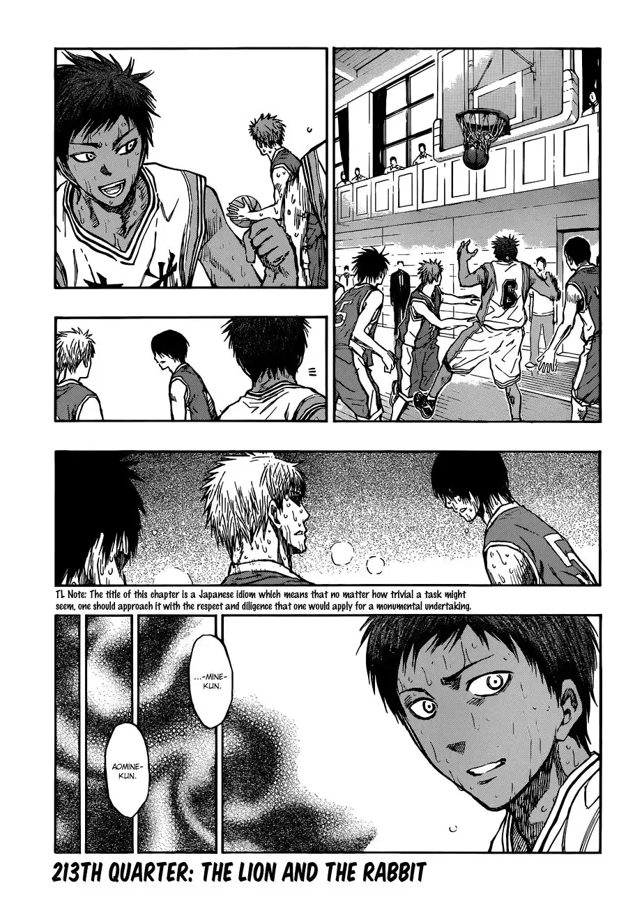 Kuroko no Basket Chapter 213 5